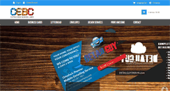 Desktop Screenshot of cuttingedgebusinesscards.com